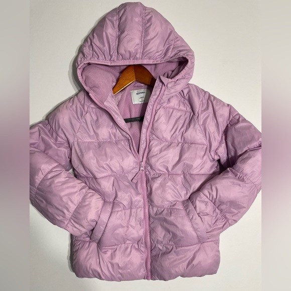 OLD NAVY GIRLS WINTER JACKET PURPLE, SIZE L (10-12 year) puffer jacket(B6) - Picture 1 of 17